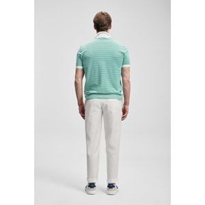 Lufian 111040248 Landon Smart Polo Yaka Tişört Erkek Tişort