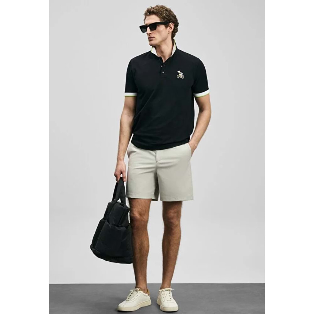 Lufian 111040242 Zane Smart Erkek Polo Tişört Erkek Tişort