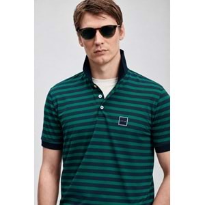 Lufian 111040250 Icon Smart Polo Yaka Tişört Erkek Tişort