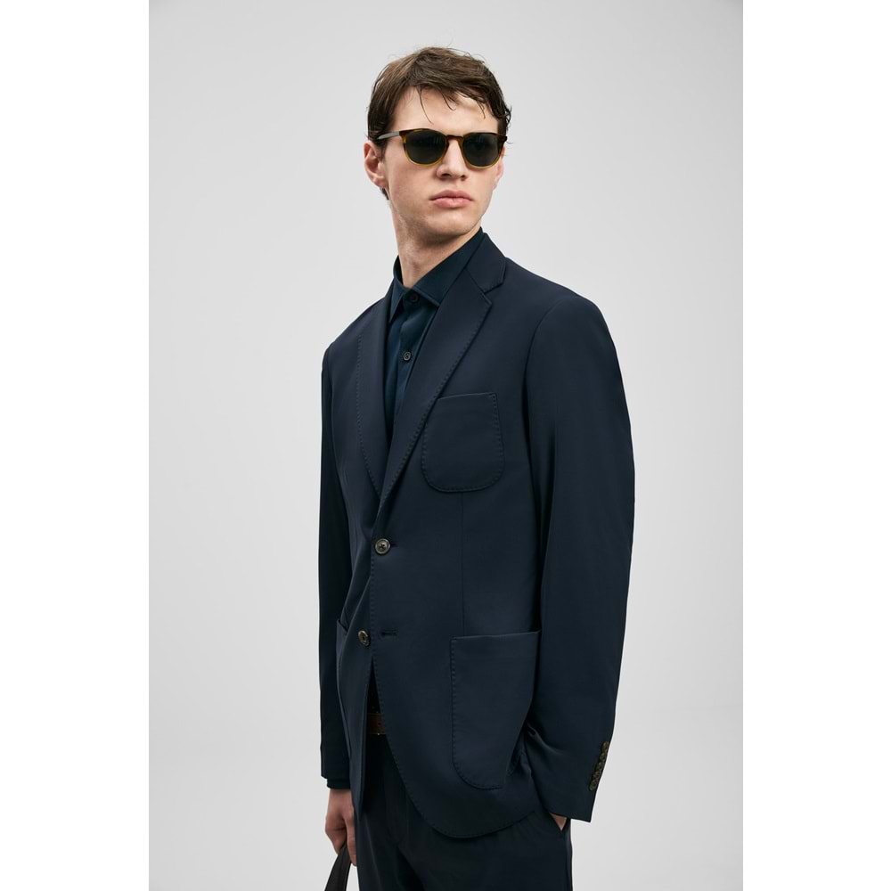 Lufian 111140178 Luıs Spor Erkek Blazer Ceket Slim Fit Erkek Ceket