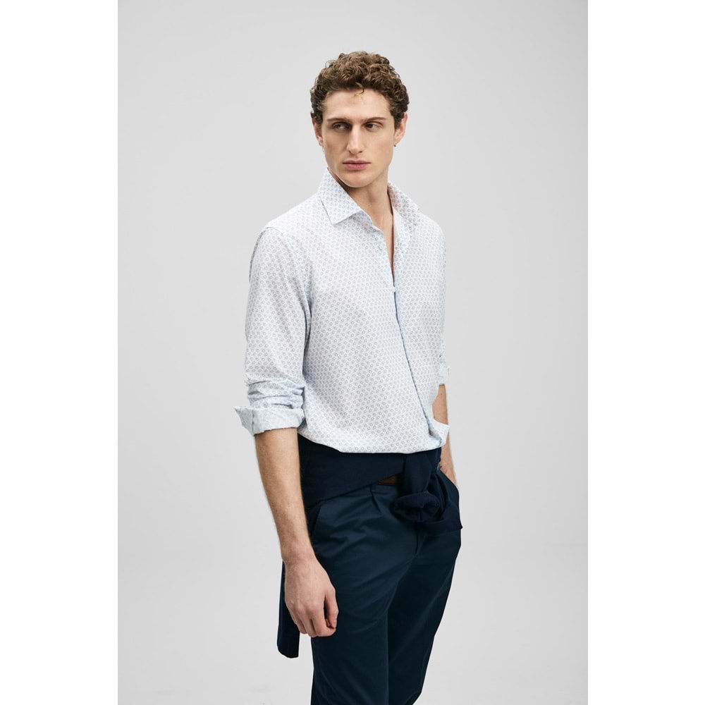 Lufian 111010666 Chrıs Erkek Basic Gömlek Regular Fit Erkek Gömlek