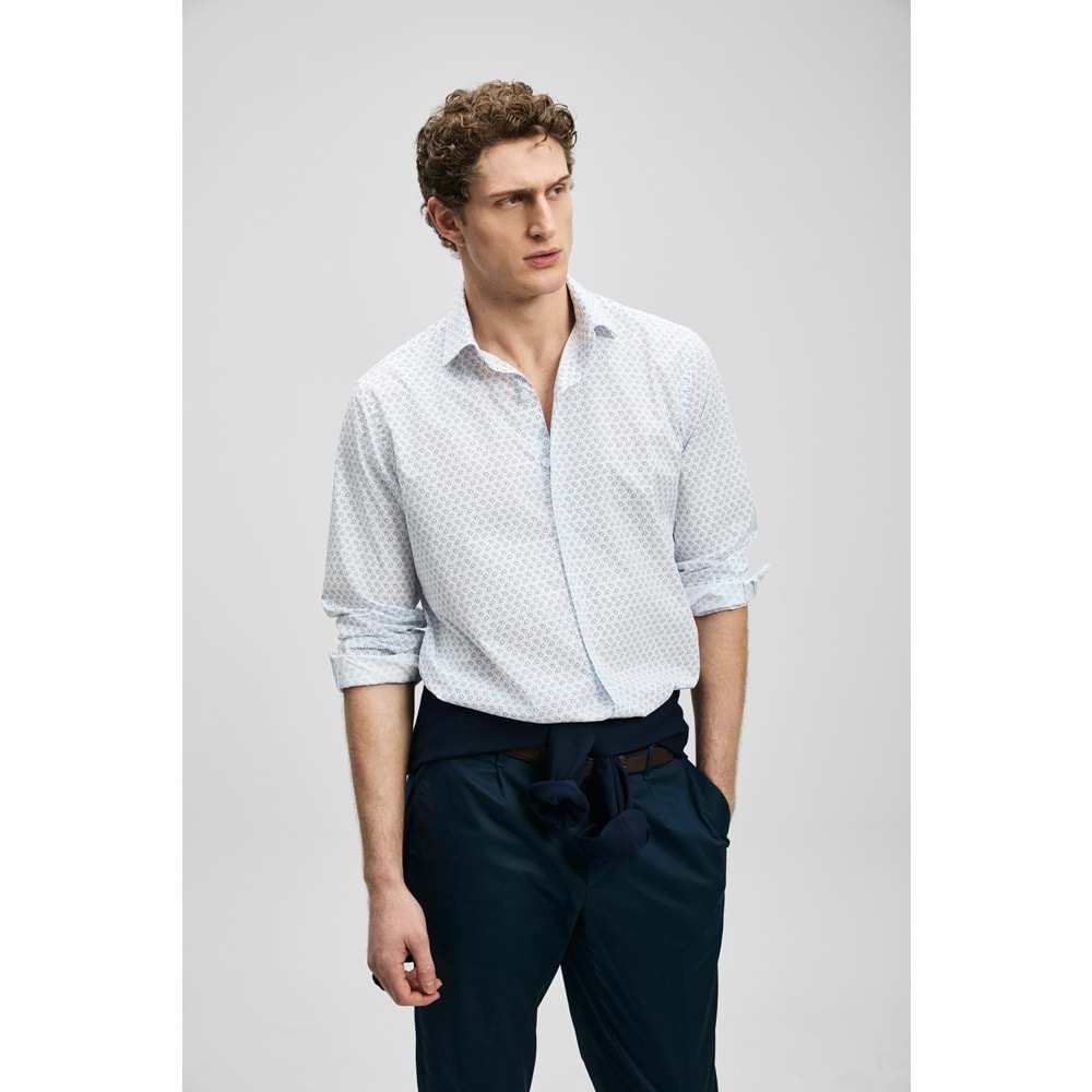Lufian 111010666 Chrıs Erkek Basic Gömlek Regular Fit Erkek Gömlek