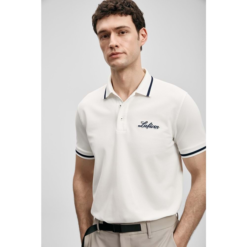Lufian 111040249 Artos Smart Erkek Polo Yaka Tişört Erkek Tişort