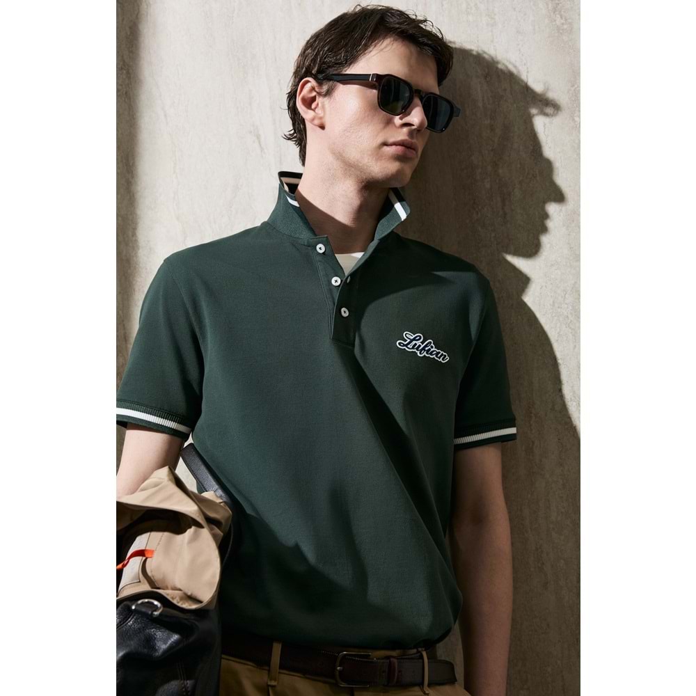 Lufian 111040249 Artos Smart Erkek Polo Yaka Tişört Erkek Tişort