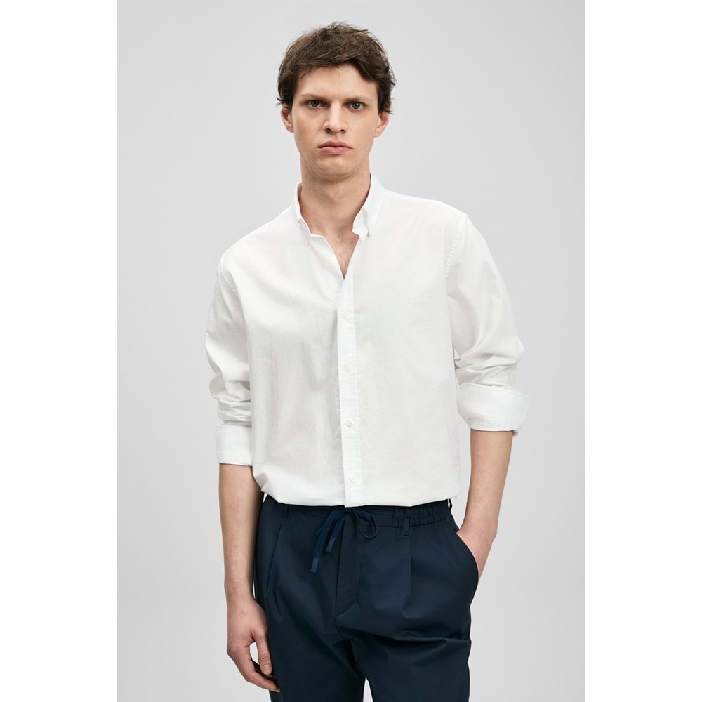 Lufian 111010677 Danıel Basic Gömlek Regular Fit Erkek Gömlek