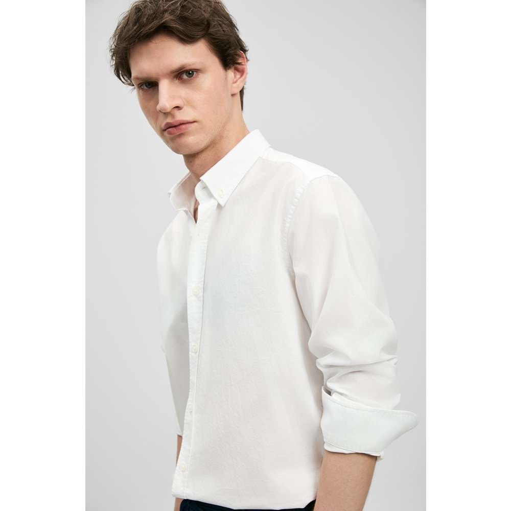 Lufian 111010677 Danıel Basic Gömlek Regular Fit Erkek Gömlek