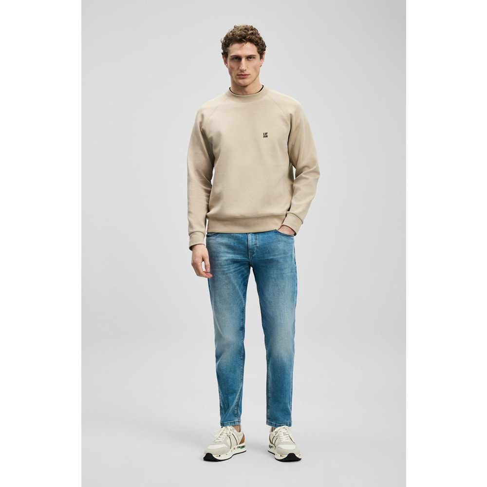 Lufian 111200229 Derek Smart Jean Erkek Pantolon Slim Fit Erkek Kot Pantolon