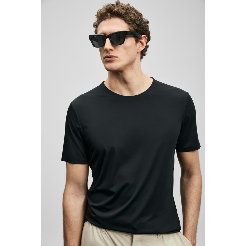 Lufian 111020320 Altero Hi- Tech Performance Dikişsiz T- Shirt Tişört Erkek Tişort