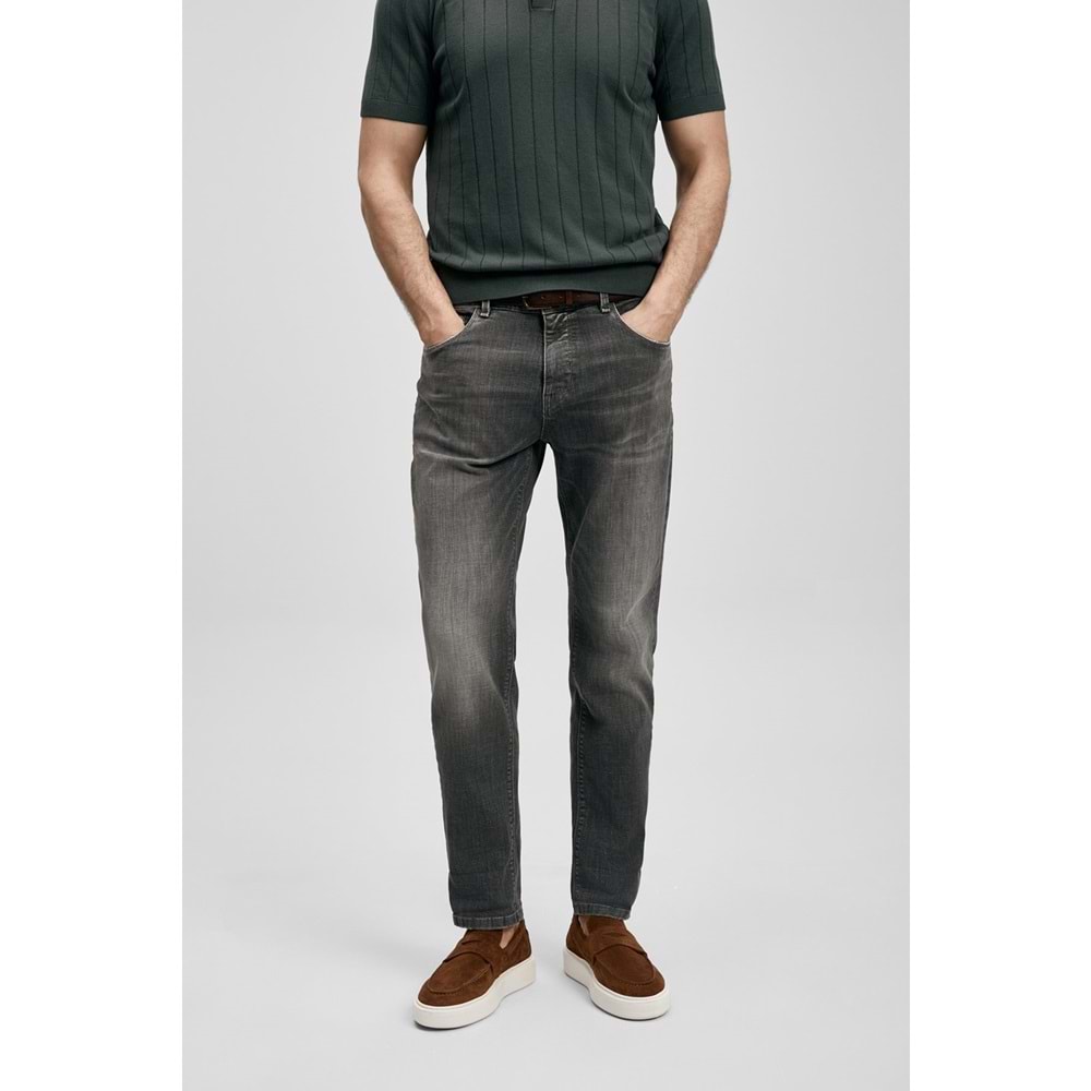 Lufian 111200244 Quel Smart Jean Erkek Pantolon Slim Fit Erkek Kot Pantolon