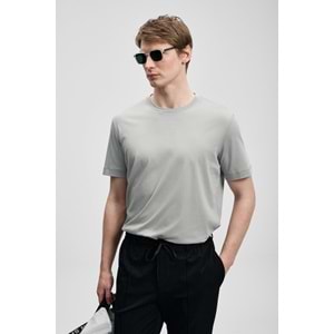 Lufian 111020321 Bran Modern Grafik T- Shirt Tişört Erkek Tişort