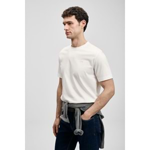 Lufian 111020321 Bran Modern Grafik T- Shirt Tişört Erkek Tişort