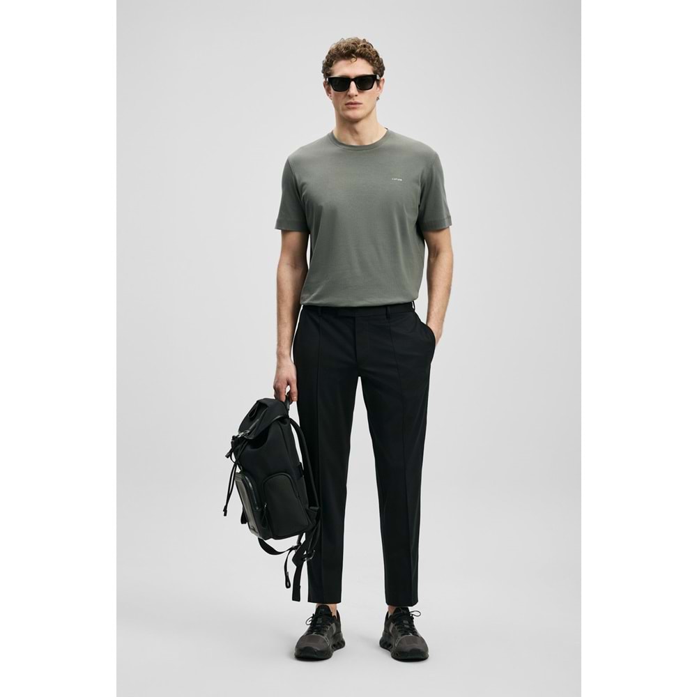 Lufian 111020321 Bran Modern Grafik T- Shirt Tişört Erkek Tişort