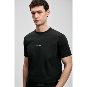 Lufian 111020322 Marcus Modern Grafik T- Shirt Tişört Erkek Tişort