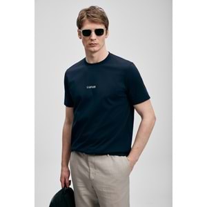 Lufian 111020322 Marcus Modern Grafik T- Shirt Tişört Erkek Tişort