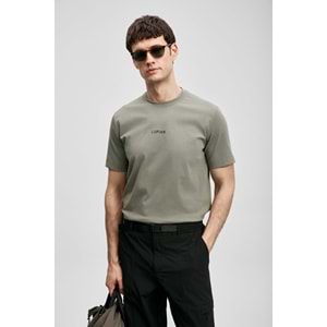 Lufian 111020322 Marcus Modern Grafik T- Shirt Tişört Erkek Tişort