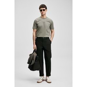 Lufian 111020322 Marcus Modern Grafik T- Shirt Tişört Erkek Tişort