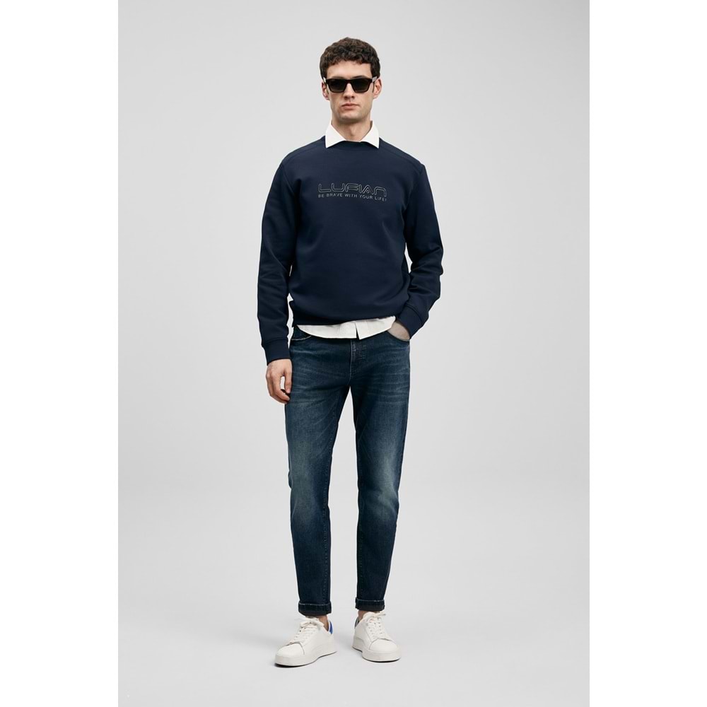 Lufian 111200222 Beneflec Smart Jean Erkek Pantolon Slim Fit Erkek Kot Pantolon