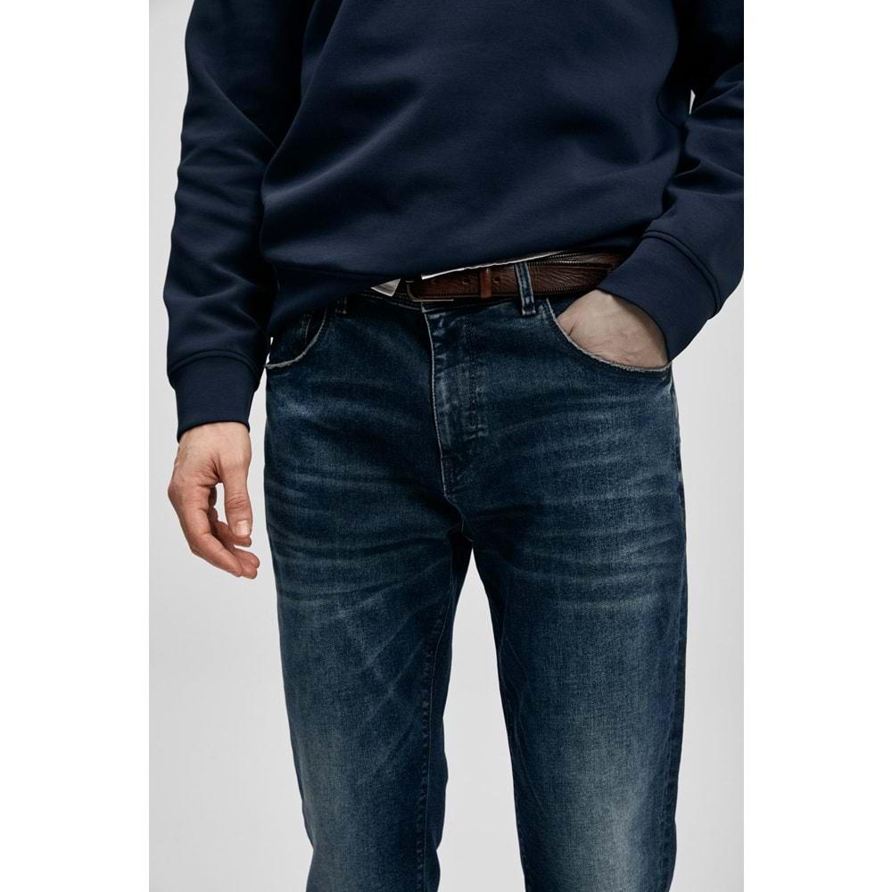 Lufian 111200222 Beneflec Smart Jean Erkek Pantolon Slim Fit Erkek Kot Pantolon