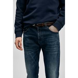 Lufian 111200222 Beneflec Smart Jean Erkek Pantolon Slim Fit Erkek Kot Pantolon