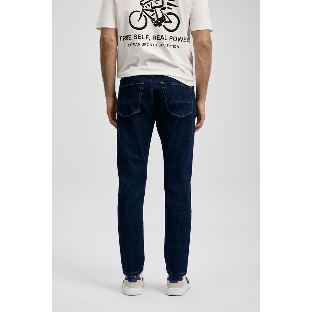 Lufian 111200221 Aqua Smart Jean Erkek Pantolon Slim Fit Erkek Kot Pantolon