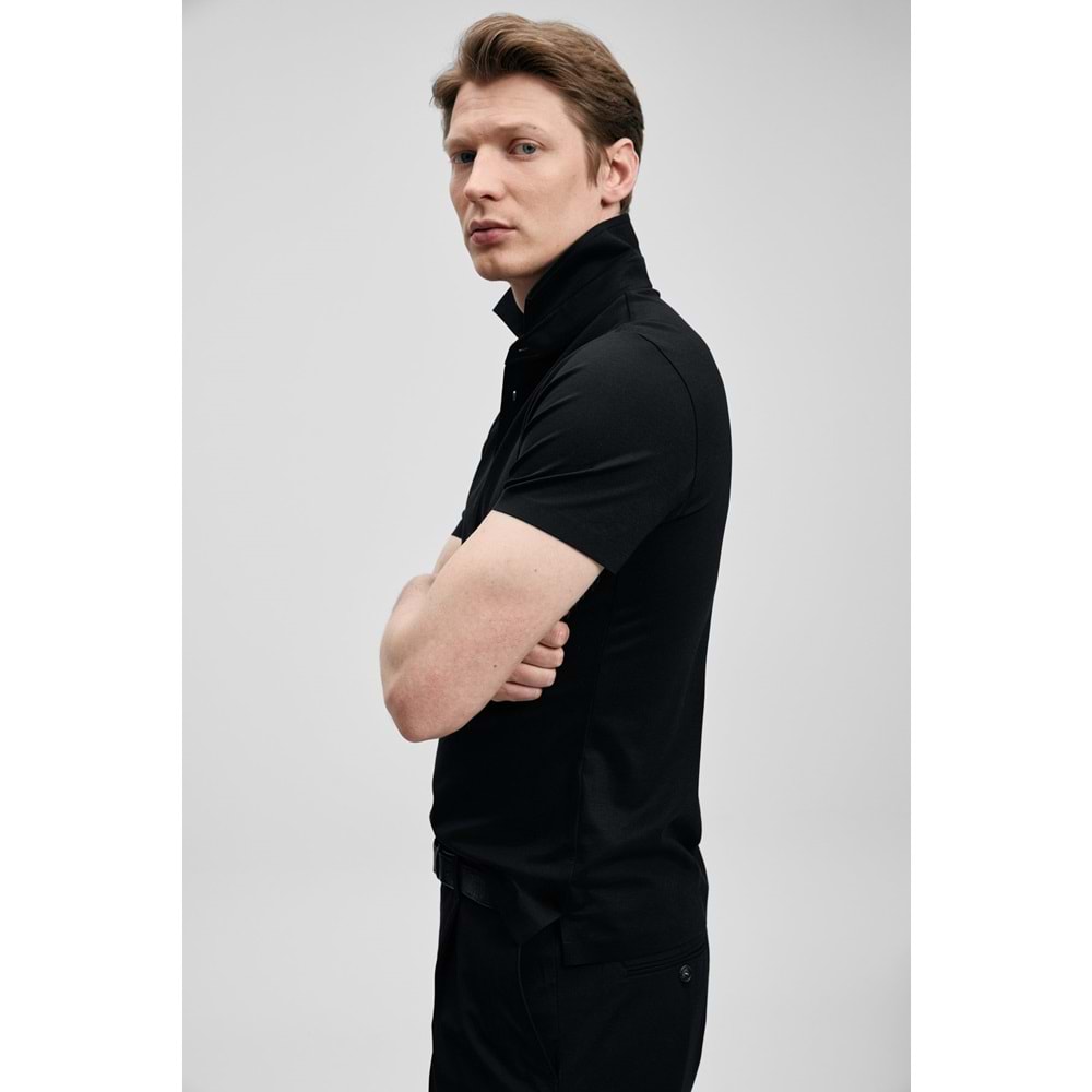 Lufian 111040241 Jaxon Hi- Tech Performance Dikişsiz Polo Yaka Tişört Erkek Tişort
