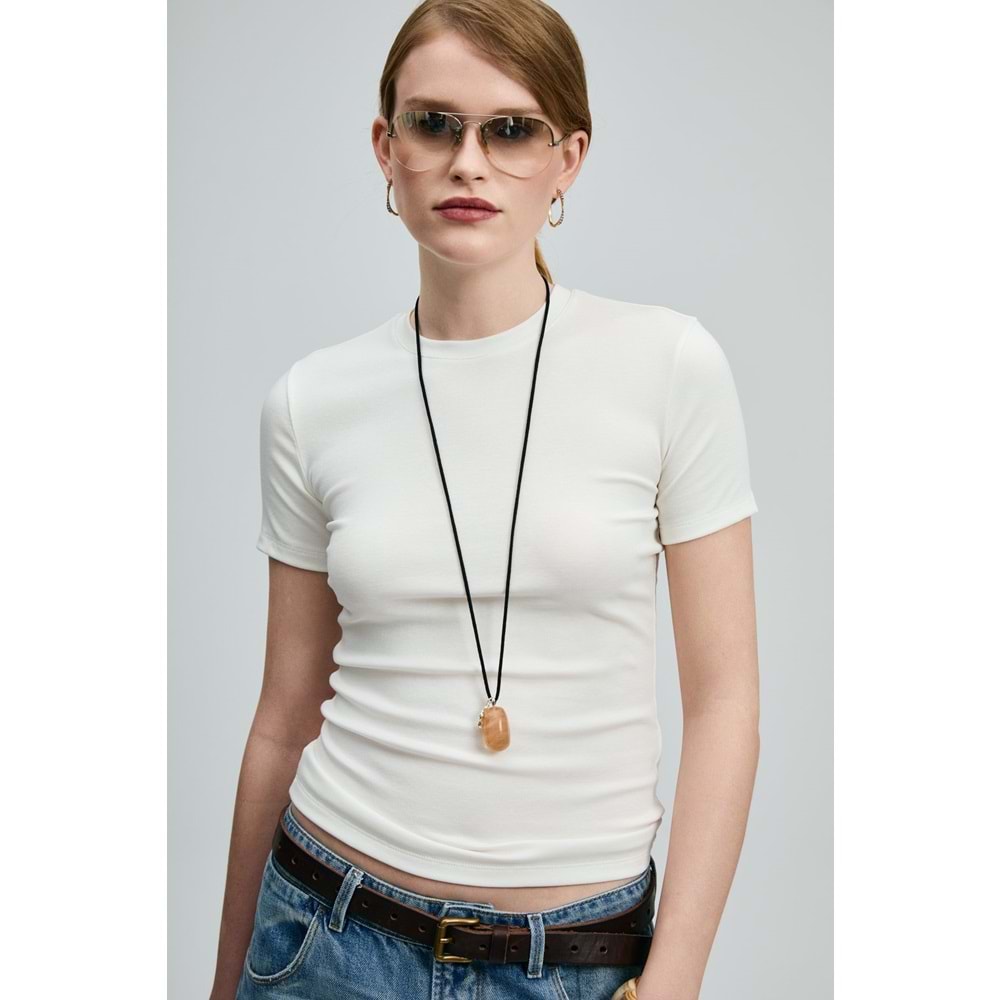 Lufian 121020032 Hılton T-Shirt Kadın Tişört