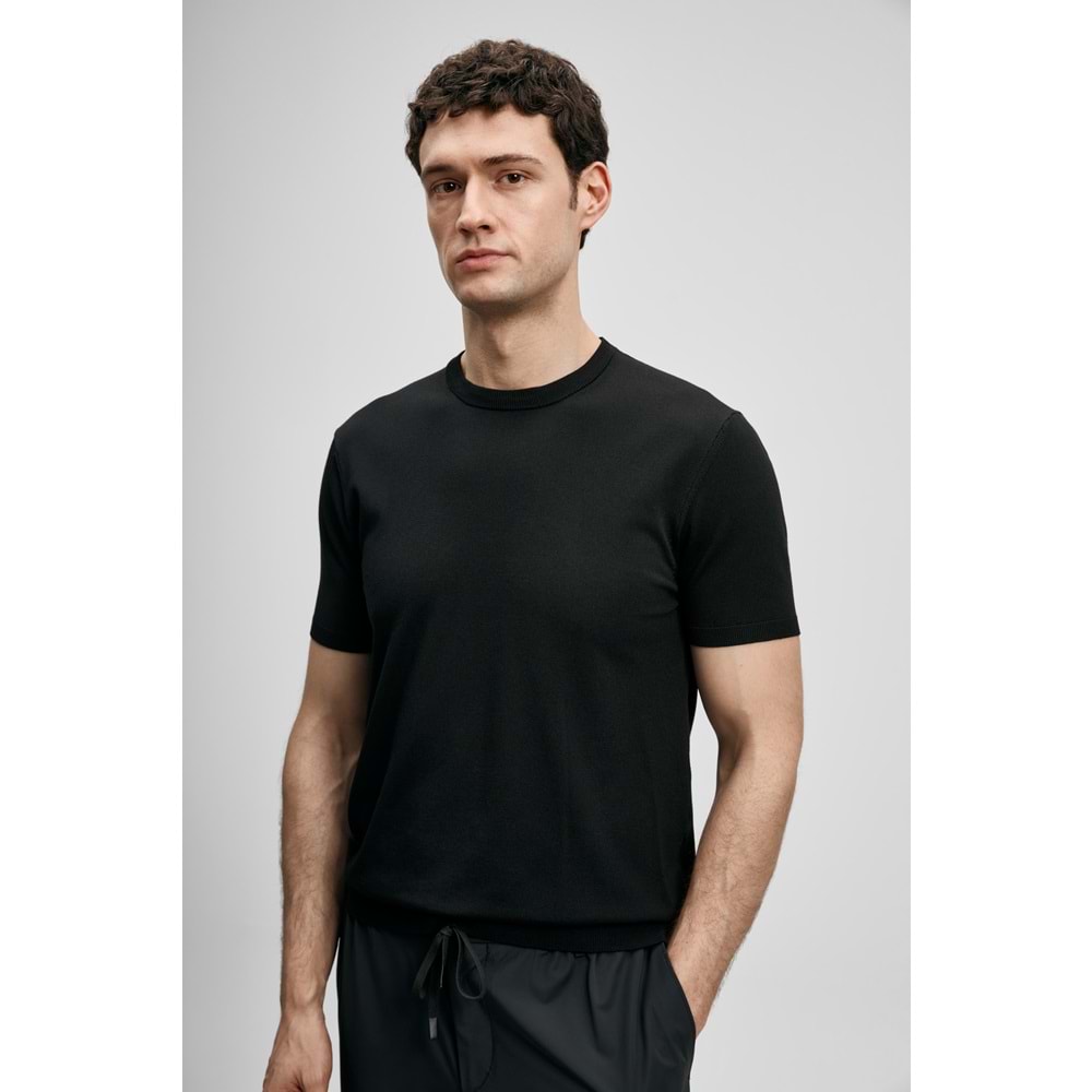 Lufian 111090156 Tıno Erkek Modal Karışımlı T- Shirt Erkek T-Shirt