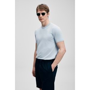 Lufian 111090156 Tıno Erkek Modal Karışımlı T- Shirt Erkek T-Shirt