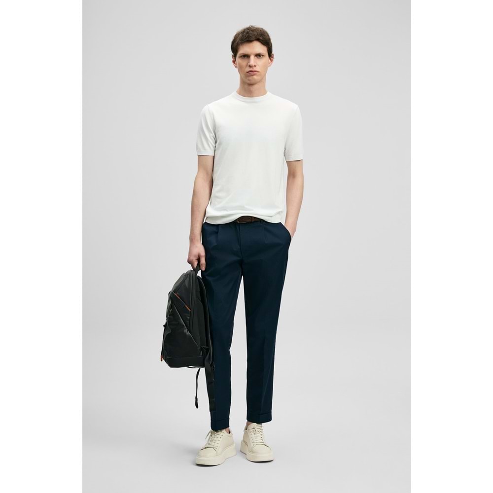 Lufian 111090156 Tıno Erkek Modal Karışımlı T- Shirt Erkek T-Shirt