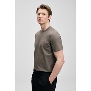 Lufian 111020321 Bran Modern Grafik T- Shirt Tişört Erkek Tişort