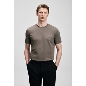 Lufian 111020321 Bran Modern Grafik T- Shirt Tişört Erkek Tişort