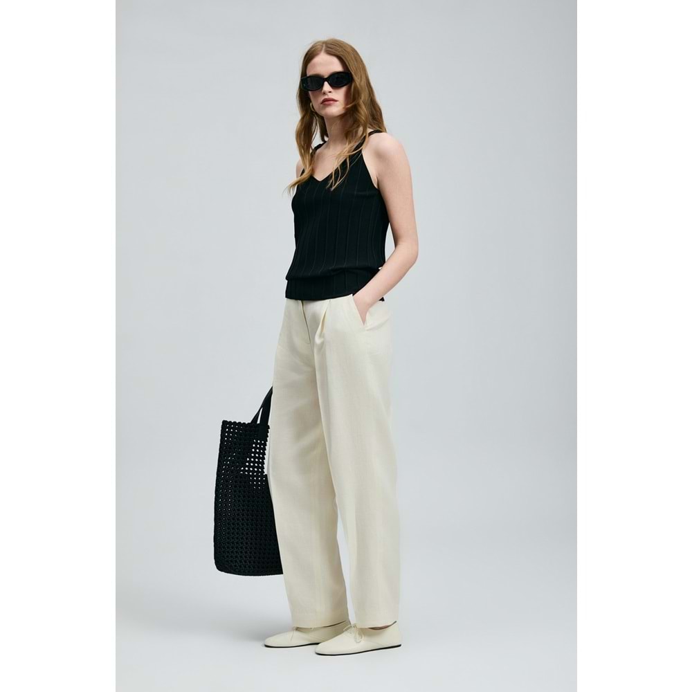 Lufian 121090048 Darla Sıfır Kol T-Shirt Kadın Tişört