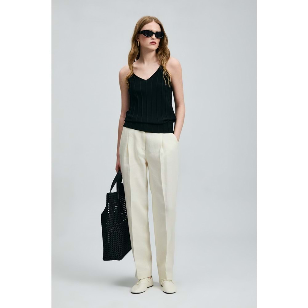 Lufian 121090048 Darla Sıfır Kol T-Shirt Kadın Tişört