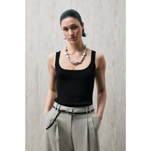 Lufian 121090057 Aster Sıfır Kol T-Shirt Kadın Tişört