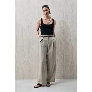 Lufian 121090057 Aster Sıfır Kol T-Shirt Kadın Tişört