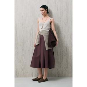 Lufian 121090057 Aster Sıfır Kol T-Shirt Kadın Tişört