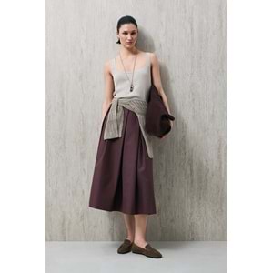 Lufian 121090057 Aster Sıfır Kol T-Shirt Kadın Tişört