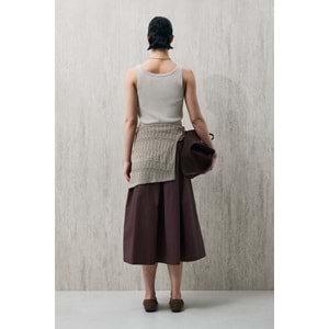 Lufian 121090057 Aster Sıfır Kol T-Shirt Kadın Tişört