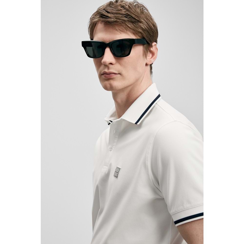 Lufian 111040232 Grom Smart Erkek Polo Yaka Tişört Erkek Tişort