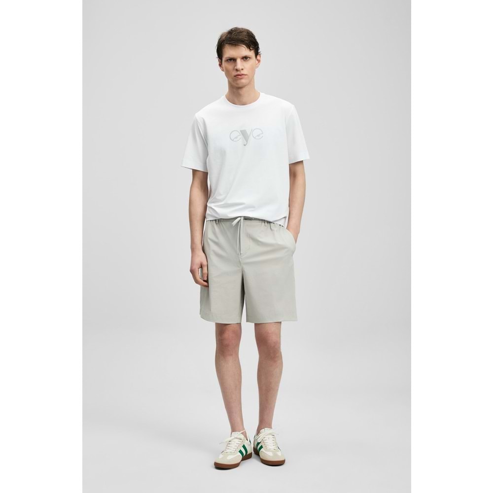 Lufian 111020306 Larry Modern Grafik T- Shirt Tişört Erkek Tişort