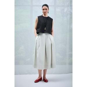 Lufian 121280013 Karmına Kadın Bluz T-Shirt Kadın Tişört