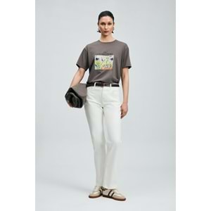 Lufian 121020040 Poly Kadın T-Shirt Kadın Tişört