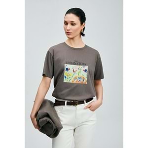 Lufian 121020040 Poly Kadın T-Shirt Kadın Tişört