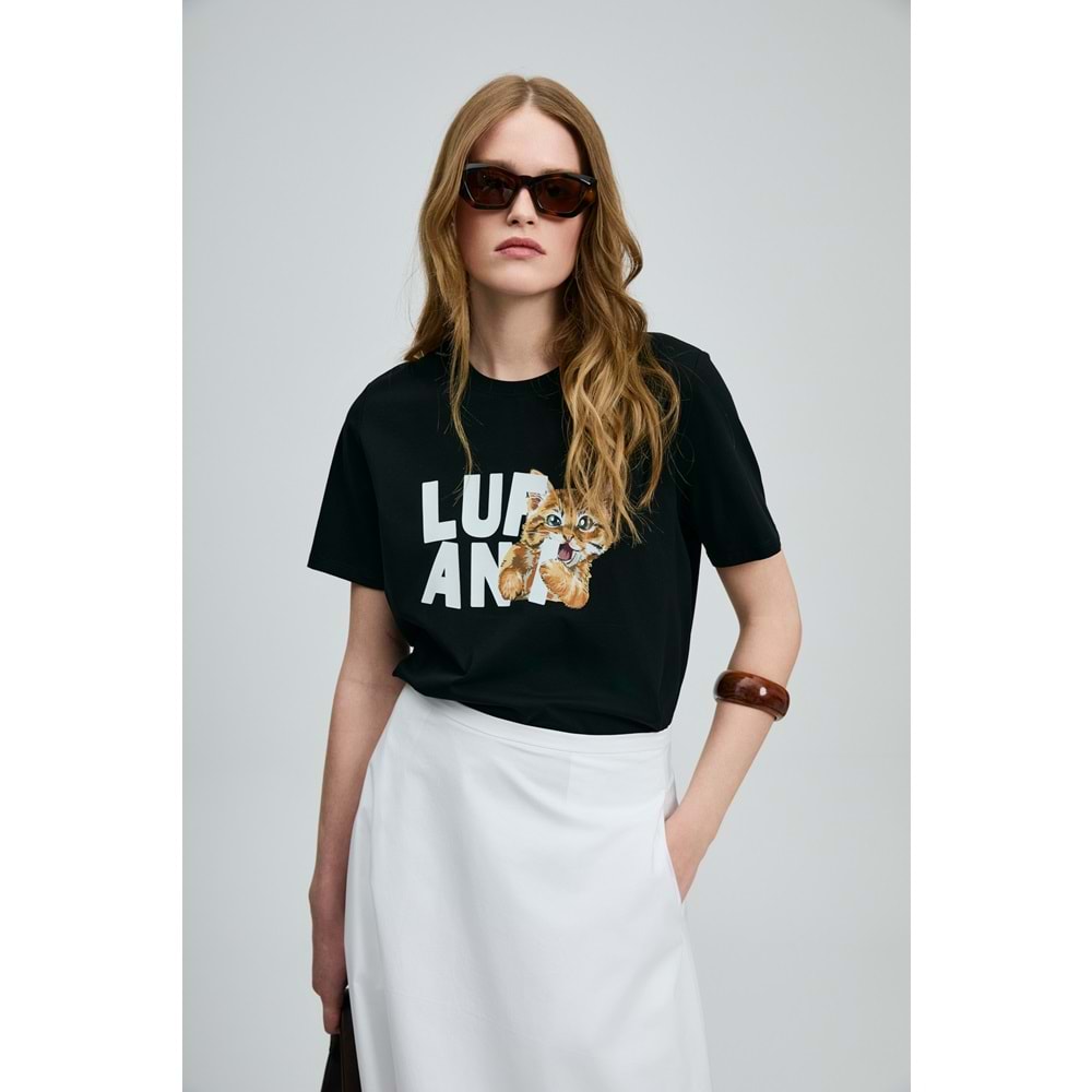 Lufian 121020043 Petıt Kadın T-Shirt Kadın Tişört