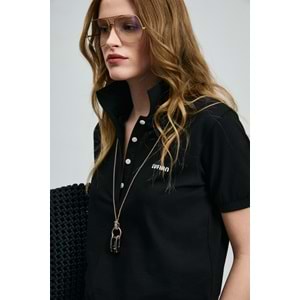 Lufian 121040002 Anka Polo Yaka T-Shirt Kadın Tişört
