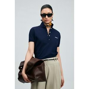 Lufian 121040002 Anka Polo Yaka T-Shirt Kadın Tişört
