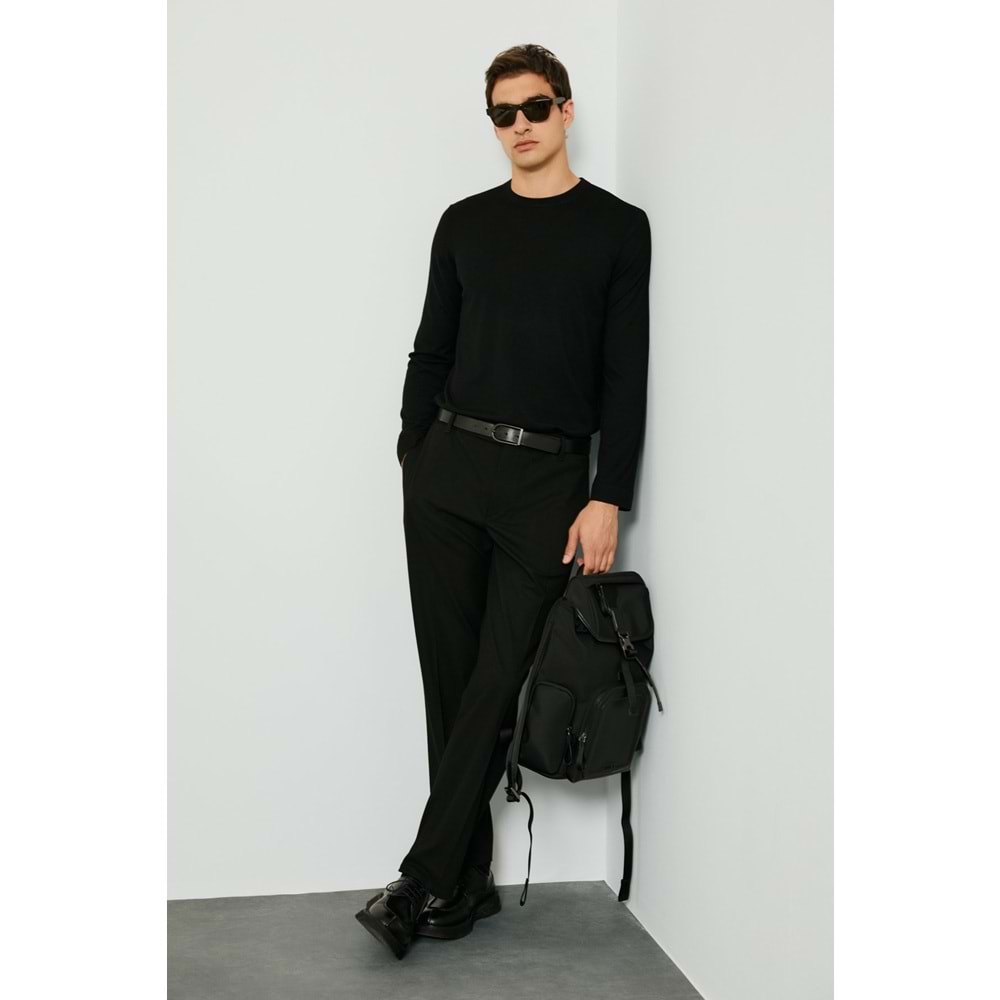 Lufian 112090175 Dean Yün Karışımlı Kazak Erkek Sweatshirt