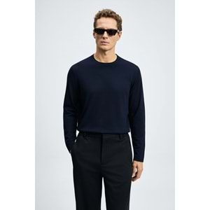 Lufian 112090175 Dean Yün Karışımlı Kazak Erkek Sweatshirt
