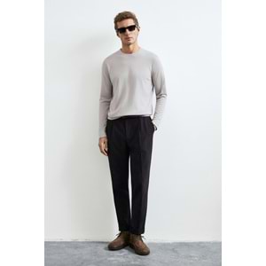Lufian 112090175 Dean Yün Karışımlı Kazak Erkek Sweatshirt