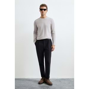 Lufian 112090175 Dean Yün Karışımlı Kazak Erkek Sweatshirt
